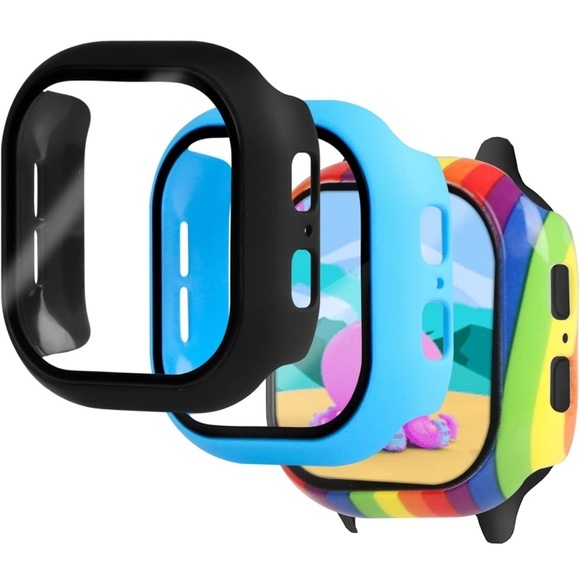 3-Pack‎ Screen Protectors & Cases for Gabb Watch 1/2 - Kids Safe & Stylish! - Picture 1 of 8